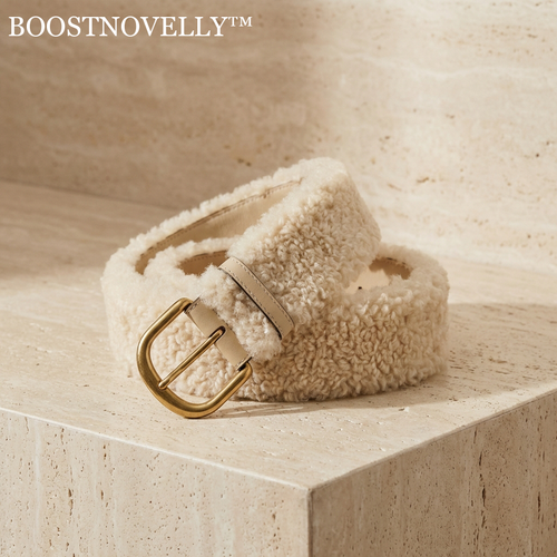 ☁️ THE BOREAL SHEARLING CINCH